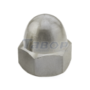 Гайка М12 латунь Ni Zn DIN1587 (50 шт)