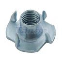 Гайка М4х8  Zn мебельна нерухома TN1011 (100 шт)